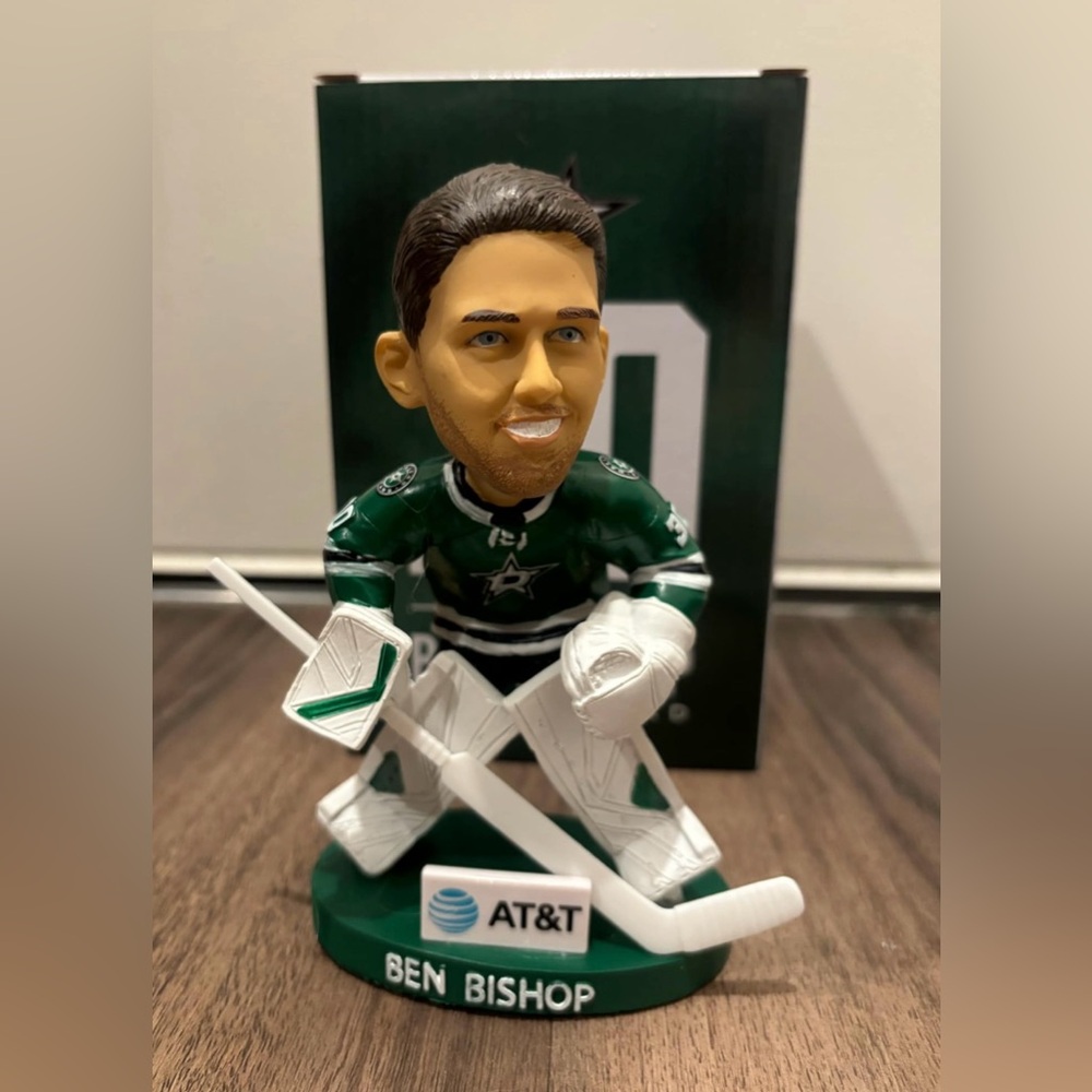 Dallas Stars NHL Ben Bishop Bobblehead Brand New